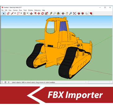 SimLab FBX importer for SketchUp - Machine Licence
